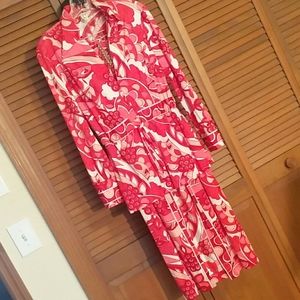 Vintage Roxanne two-piece pool cover up made in US